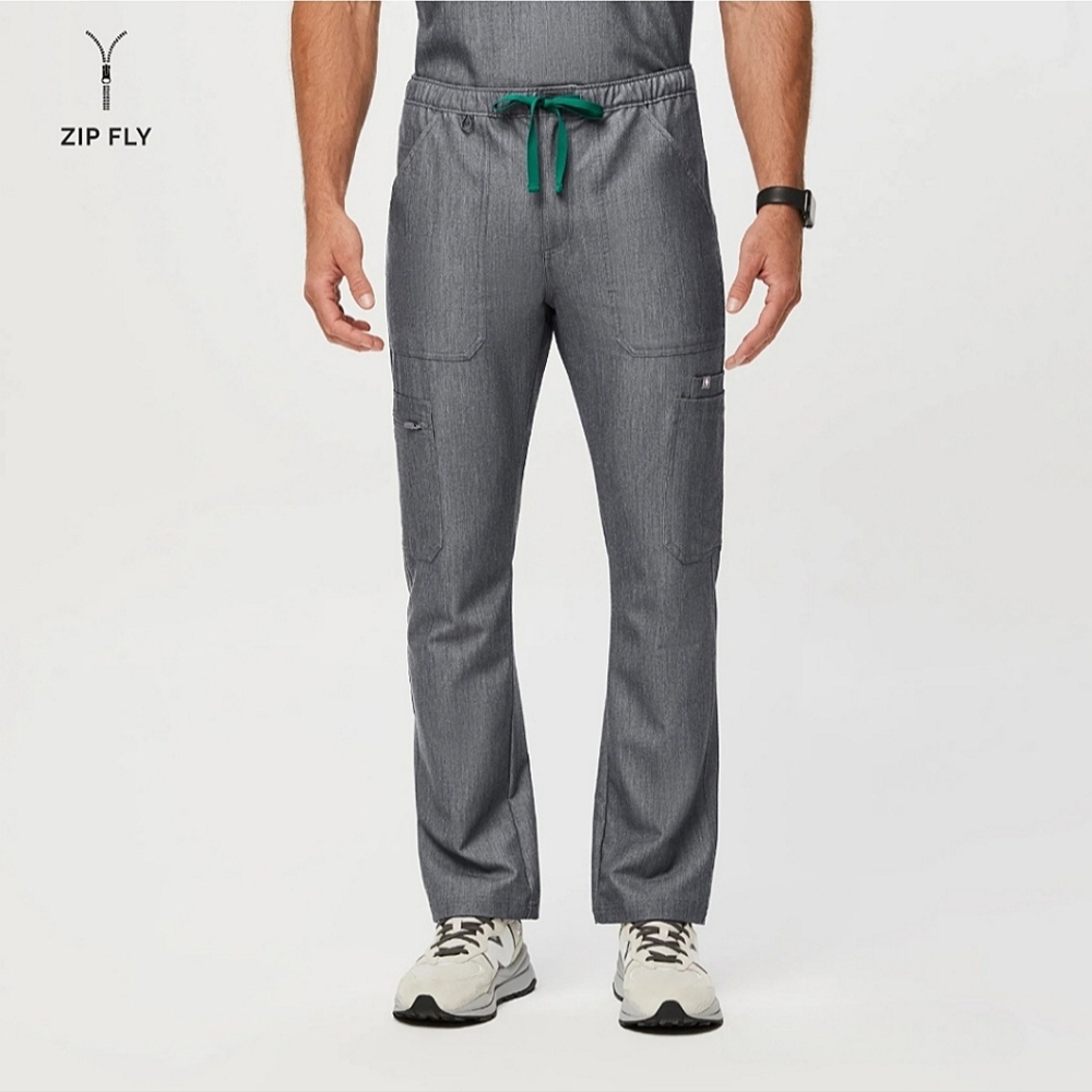 NWOT FIGS Cairo Cargo Scrub Pants Graphite Grey